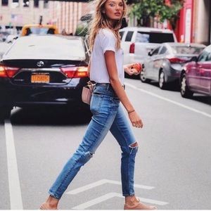 NEW GRLFRND Karolina High-Rise Skinny Jean I Put A Spell On You